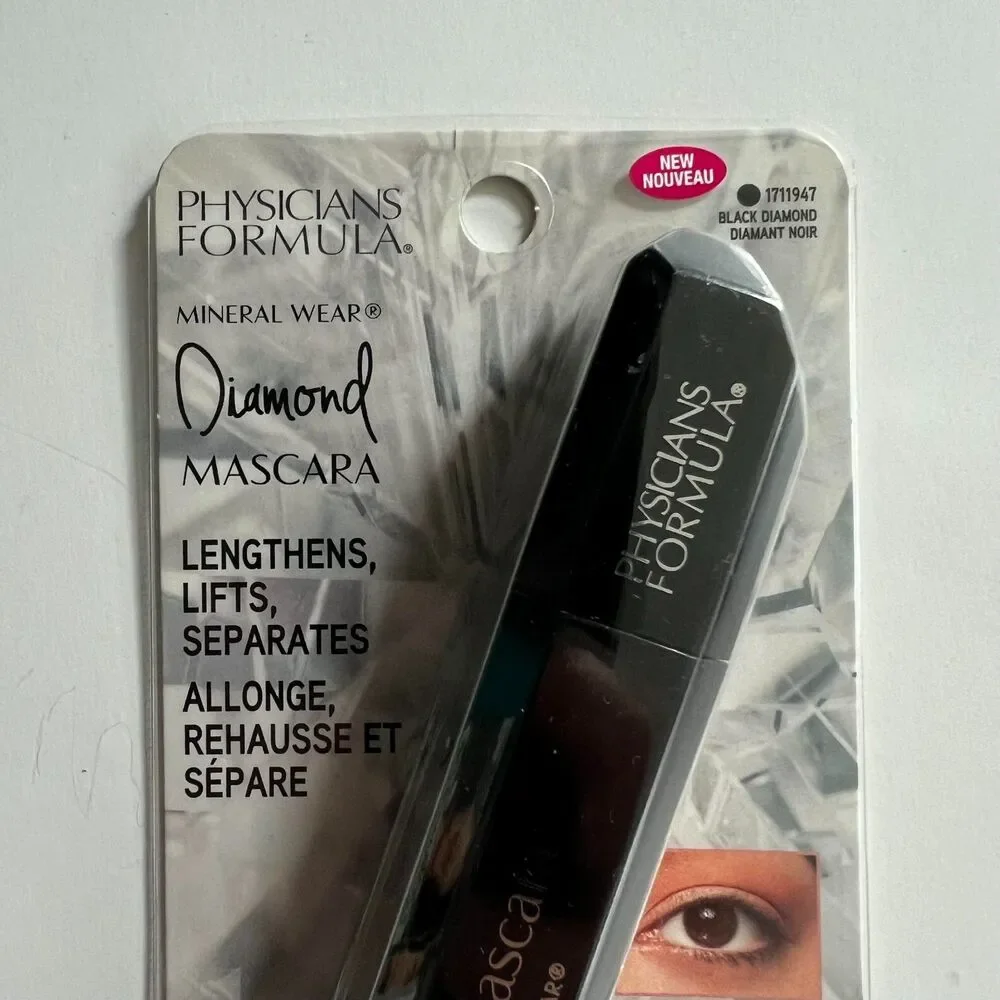 Physicians Formula Mineral Wear Diamond Mascara - Black Diamond NWT